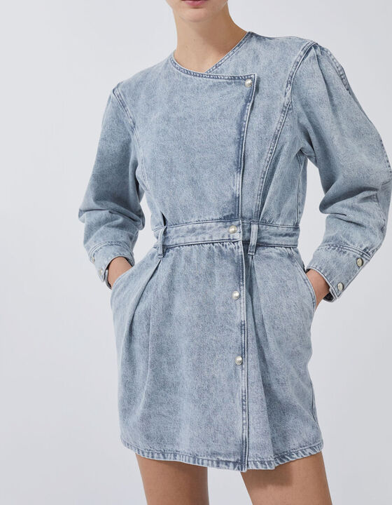 DOUGGA WASHED DENIM DRESS